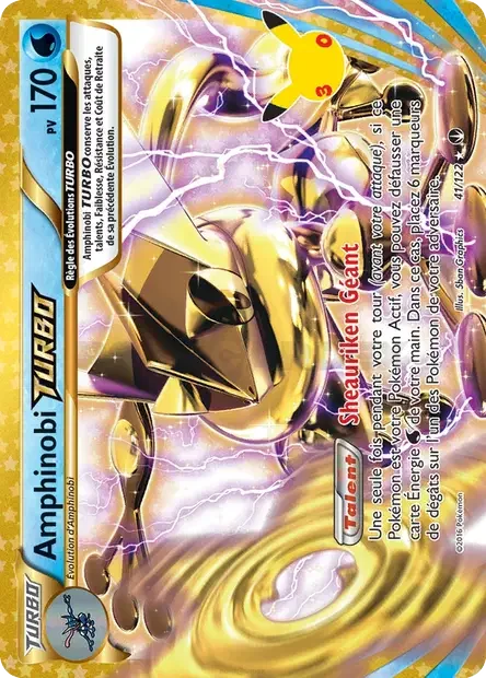 Amphinobi TURBO — carte Pokémon 30ᵉ Anniversaire