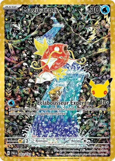 Magicarpe — carte Pokémon 30ᵉ Anniversaire