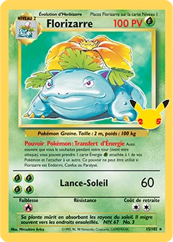 Florizarre — carte Pokémon Célébrations