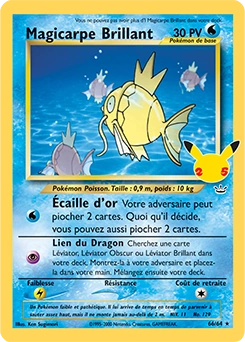 Magicarpe Brillant — carte Pokémon Célébrations