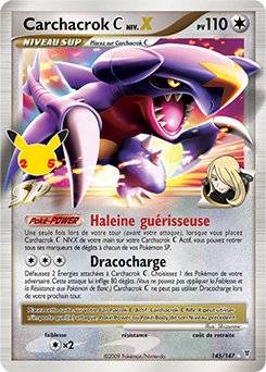 Carchacrok C NIV.X — carte Pokémon Célébrations