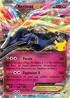 Xerneas-EX — carte Pokémon Célébrations