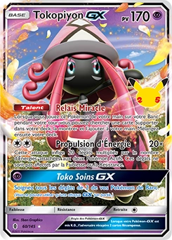 Tokopiyon-GX — carte Pokémon Célébrations