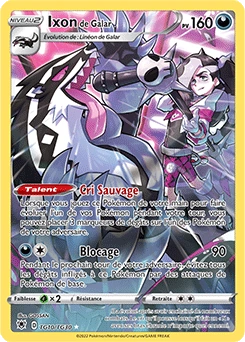 Ixon de Galar — carte Pokémon Astres Radieux