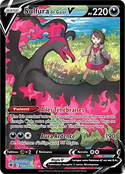Sulfura de Galar V — carte Pokémon Astres Radieux
