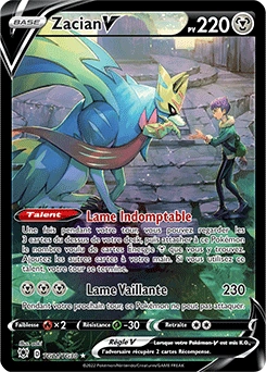 Zacian V — carte Pokémon Astres Radieux