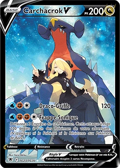 Carchacrok V — carte Pokémon Astres Radieux