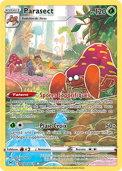 Parasect — carte Pokémon Origine Perdue