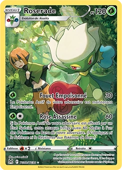 Roserade — carte Pokémon Origine Perdue