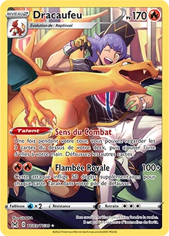 Dracaufeu — carte Pokémon Origine Perdue