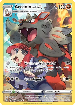 Arcanin de Hisui — carte Pokémon Origine Perdue