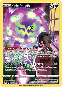 Spiritomb — carte Pokémon Origine Perdue