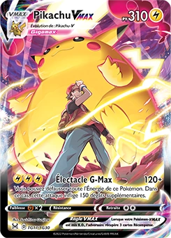 Pikachu VMAX — carte Pokémon Origine Perdue