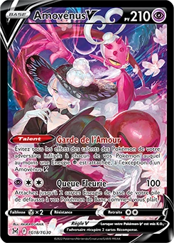 Amovénus V — carte Pokémon Origine Perdue