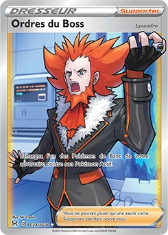 Ordres du Boss — carte Pokémon Origine Perdue