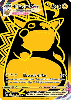 Pikachu VMAX — carte Pokémon Origine Perdue