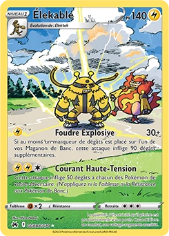 Élekable — carte Pokémon Zénith Suprême