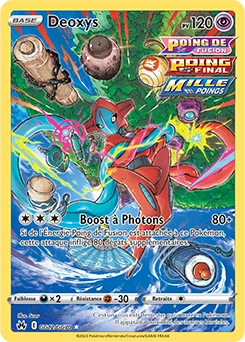 Deoxys — carte Pokémon Zénith Suprême