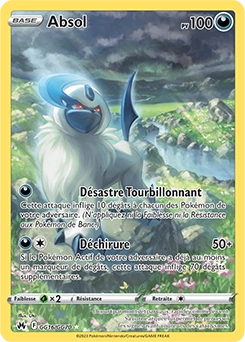 Absol — carte Pokémon Zénith Suprême