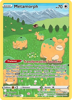 Métamorph — carte Pokémon Zénith Suprême