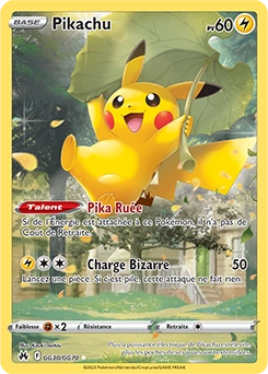 Pikachu — carte Pokémon Zénith Suprême