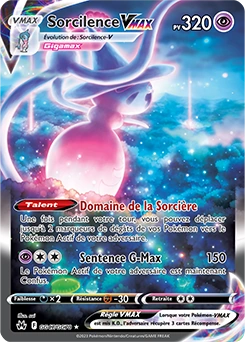 Sorcilence VMAX — carte Pokémon Zénith Suprême