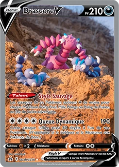 Drascore V — carte Pokémon Zénith Suprême