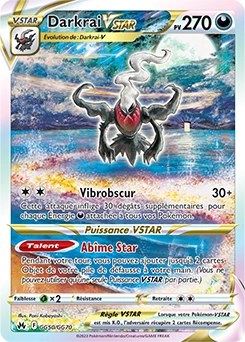 Darkrai VSTAR — carte Pokémon Zénith Suprême