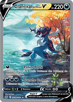 Clamiral de Hisui V — carte Pokémon Zénith Suprême