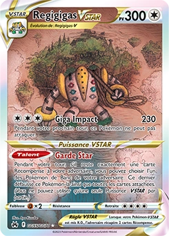 Regigigas VSTAR — carte Pokémon Zénith Suprême