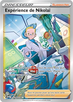 Expérience de Nikolaï — carte Pokémon Zénith Suprême