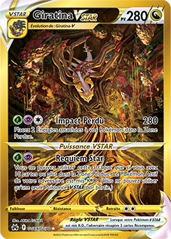 Giratina VSTAR — carte Pokémon Zénith Suprême