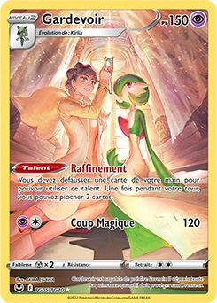 Gardevoir — carte Pokémon Tempête Argentée