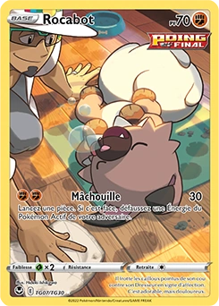 Rocabot — carte Pokémon Tempête Argentée