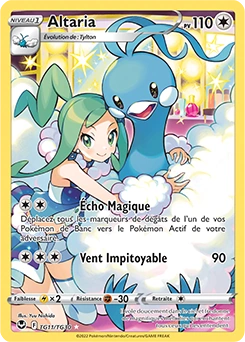 Altaria — carte Pokémon Tempête Argentée