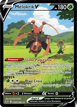Mélokrik V — carte Pokémon Tempête Argentée