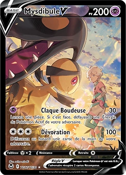 Mysdibule V — carte Pokémon Tempête Argentée