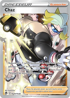 Chaz — carte Pokémon Tempête Argentée