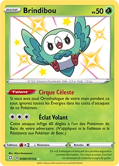 Brindibou — carte Pokémon Destinées Radieuses