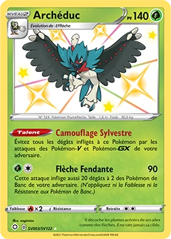 Archéduc — carte Pokémon Destinées Radieuses