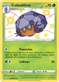 Coléodôme — carte Pokémon Destinées Radieuses