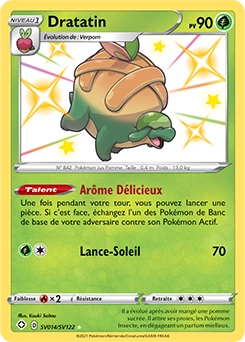 Dratatin — carte Pokémon Destinées Radieuses