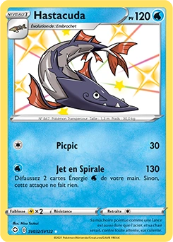 Hastacuda — carte Pokémon Destinées Radieuses