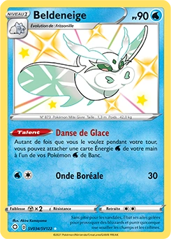 Beldeneige — carte Pokémon Destinées Radieuses