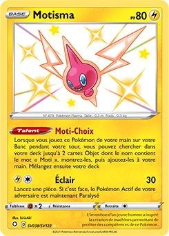 Motisma — carte Pokémon Destinées Radieuses