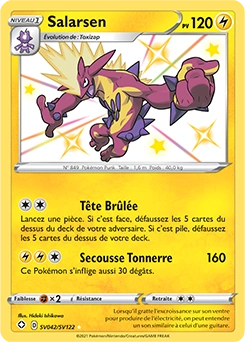 Salarsen — carte Pokémon Destinées Radieuses