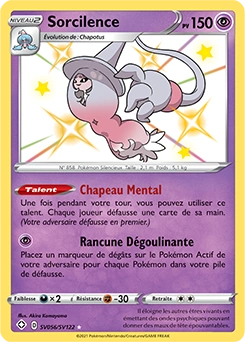 Sorcilence — carte Pokémon Destinées Radieuses