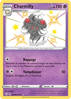 Charmilly — carte Pokémon Destinées Radieuses