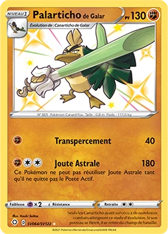 Palarticho de Galar — carte Pokémon Destinées Radieuses