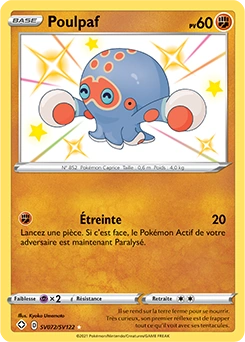 Poulpaf — carte Pokémon Destinées Radieuses